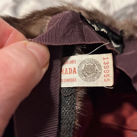Vintage Mink Tam Holt Renfrew - Picture 3 of 5